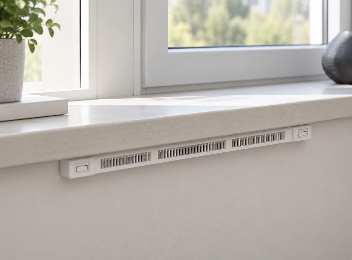 Вентиляционный клапан для пластикового окна HOME AIR